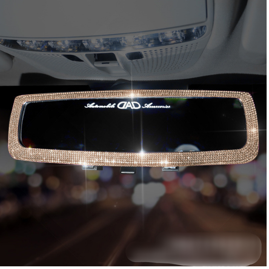 Kaca Spion Jepit Hiasan Diamond FULL BLING DAD Premium Series