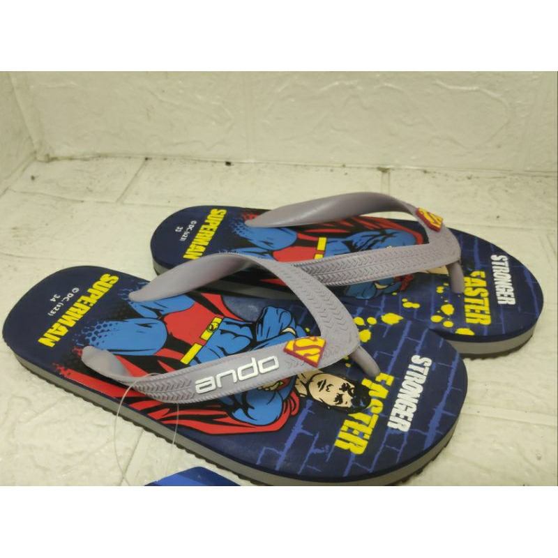 SANDAL ANDO ANAK SPM 2301 karakter superman 28-37 Rp 79900-82900