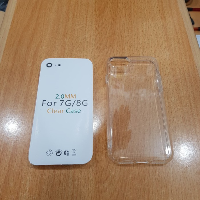 Silikon Jelly Case Bahan Tebal Bening Casing Iphone 7 / 8