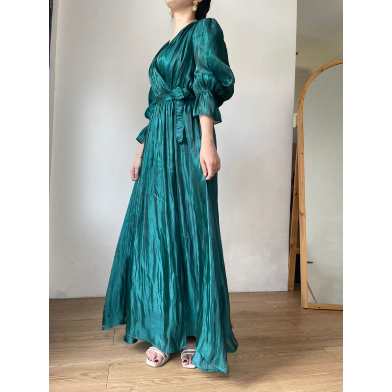 Zéa - Jade - Outer Dress Shimmer Silk Kimono