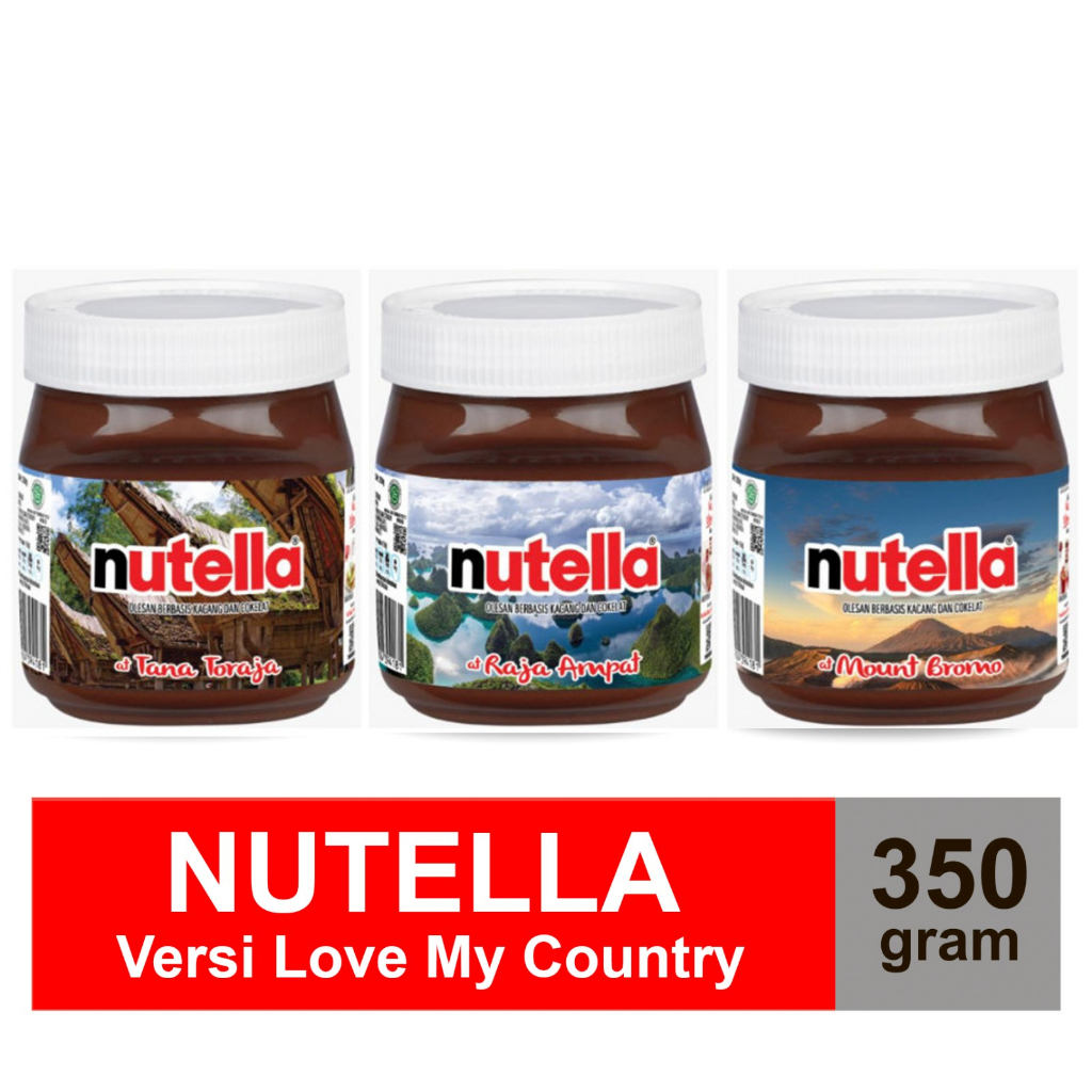 Nutella 350gr Exp Terbaru Juni 2024 PROMO HALAL!!!