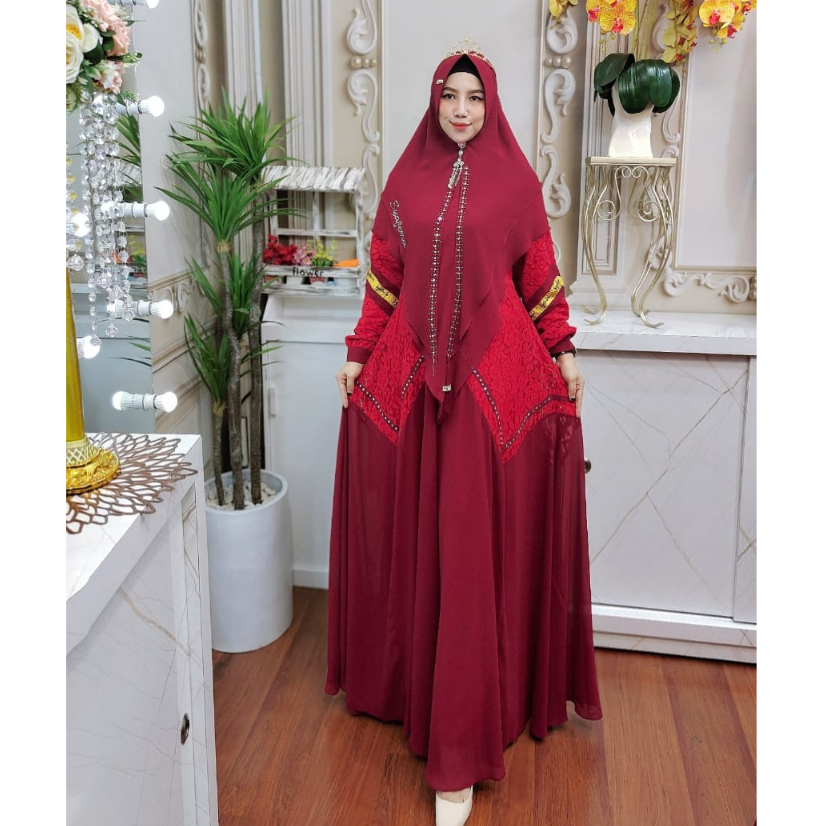 Cappadocia capadocia series gamis syari ori by Syafeera