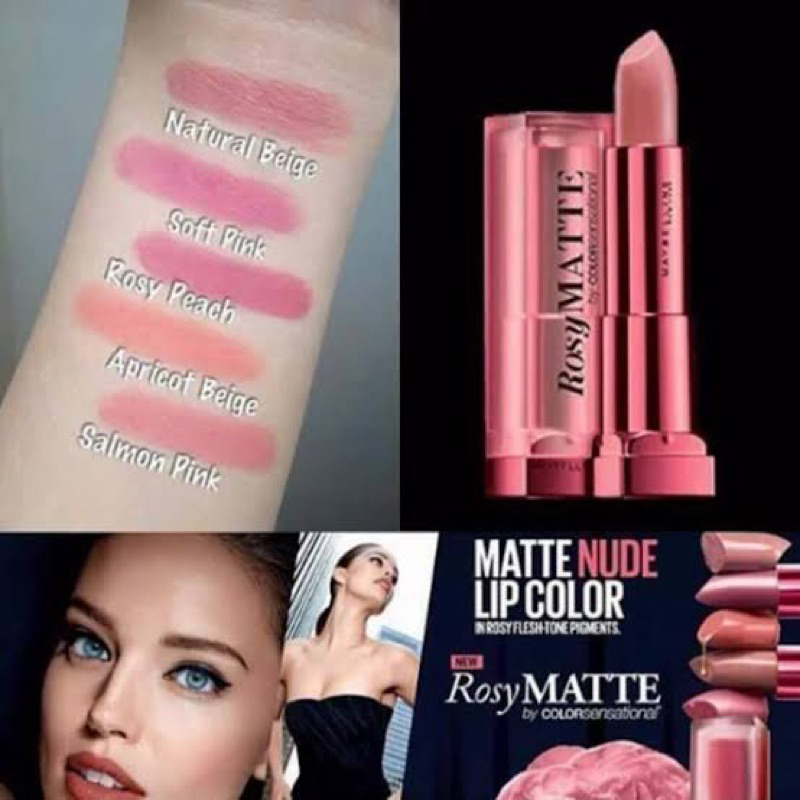 Maybelline Lipstick Rosy Matte
