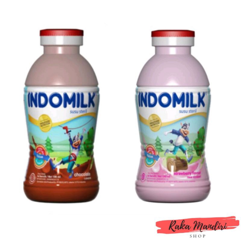 

SUSU UHT INDOMILK BOTOL 190ml