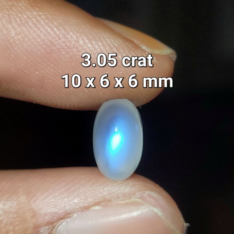 Natural biduri bulan ceylon air laut srilanka moonstone
