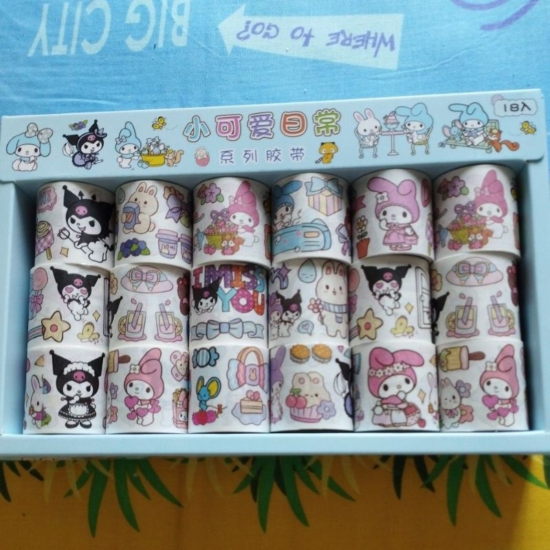 

sticker roll washi tape sanrio