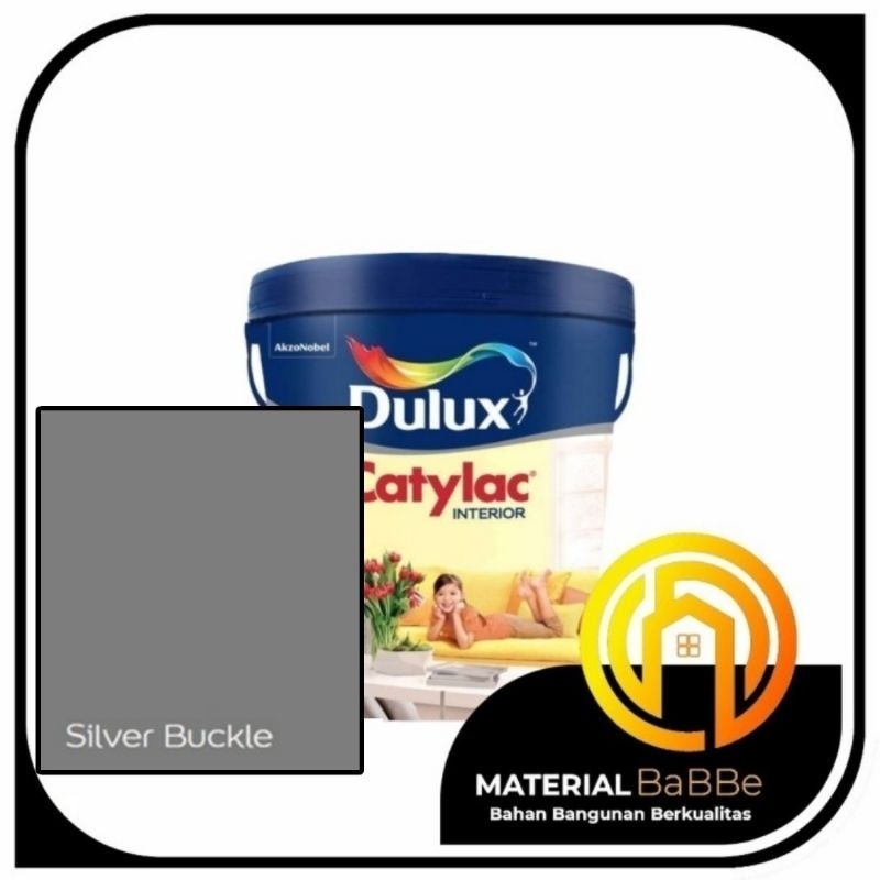 Dulux Catylac Interior Silver Buckle 5 kg | Cat Dinding Dalam