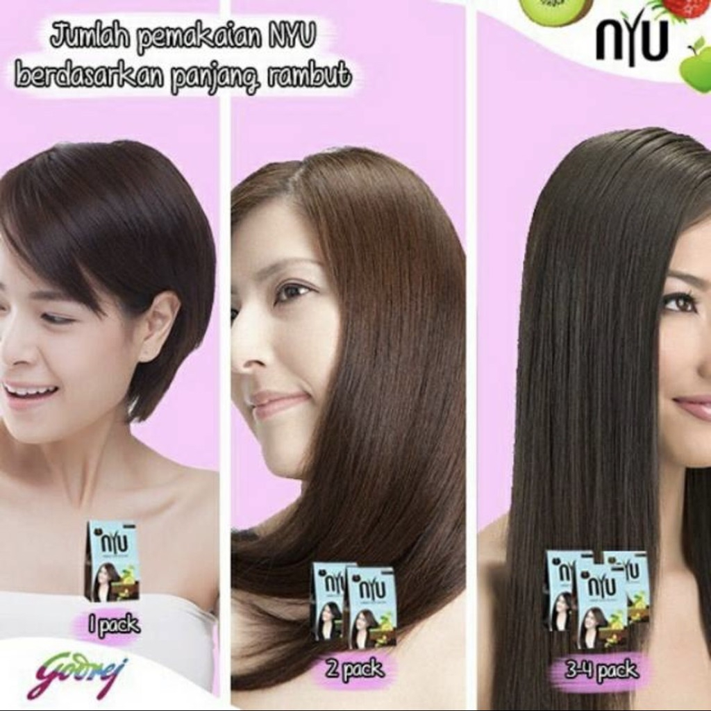 NYU Creme Hair Colour - Pewarna Rambut / Cat / Bleaching Rambut (Tanpa Amonia)