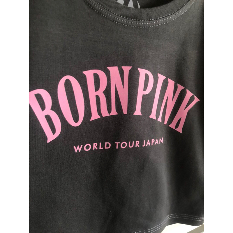 [PREMIUM] CROPTOP BORN PINK TOKYO VERSION BLACKPINK WORLD TOUR JAPAN 2023