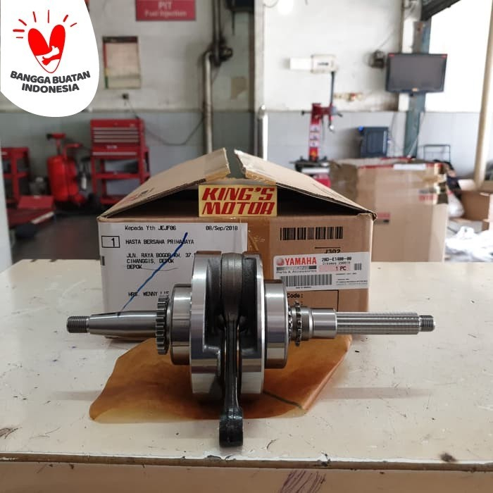 KRUK KER AS CRANKSHAFT ASSY BANDUL STANG SEHER NOUVO Z LELE 28D ORI