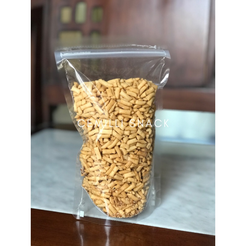 

Stik Bawang Jadul Makanan Ringan Asin Stick Keripik Bawang Kripik Jadul