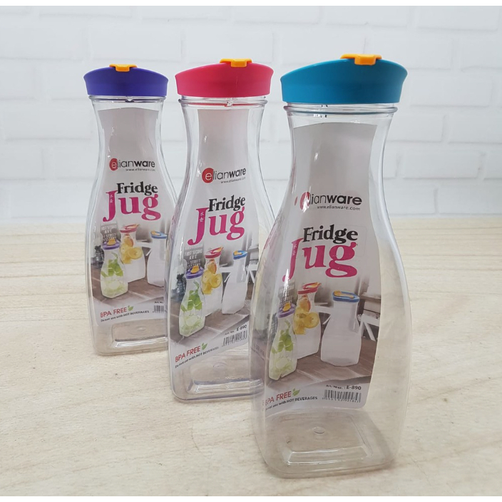 Water Jug Murah / Cool Pot / Fridge Jug/ Wadah Botol Air 1200ml E890 Elianware