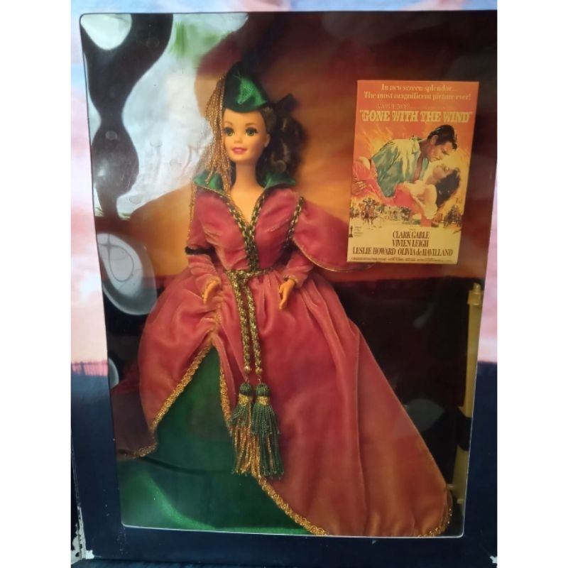 BONEKA Barbie Scarlett O'hara Asli Mattel Koleksi Pribadi