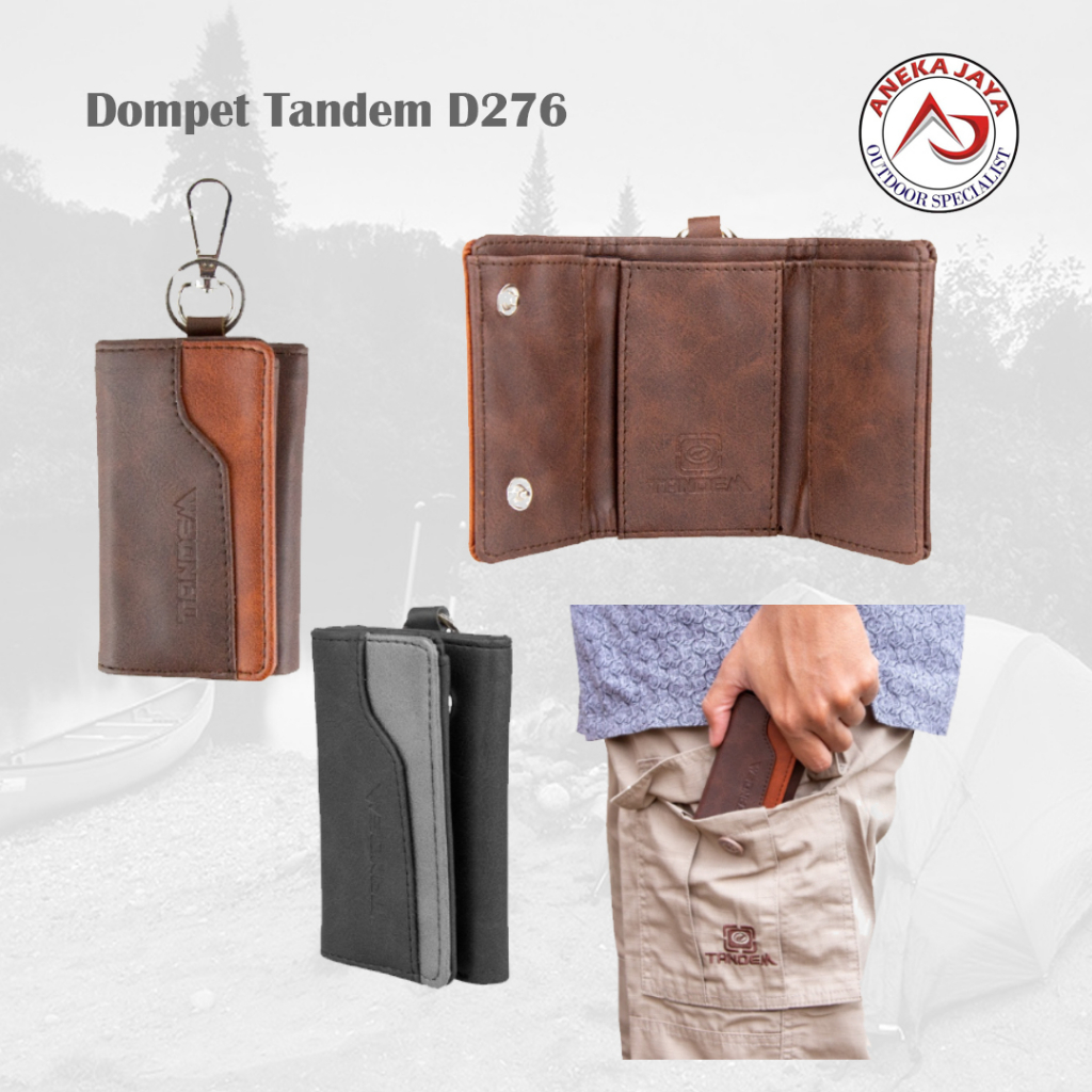 DOMPET GANTUNGAN KUNCI TANDEM D276