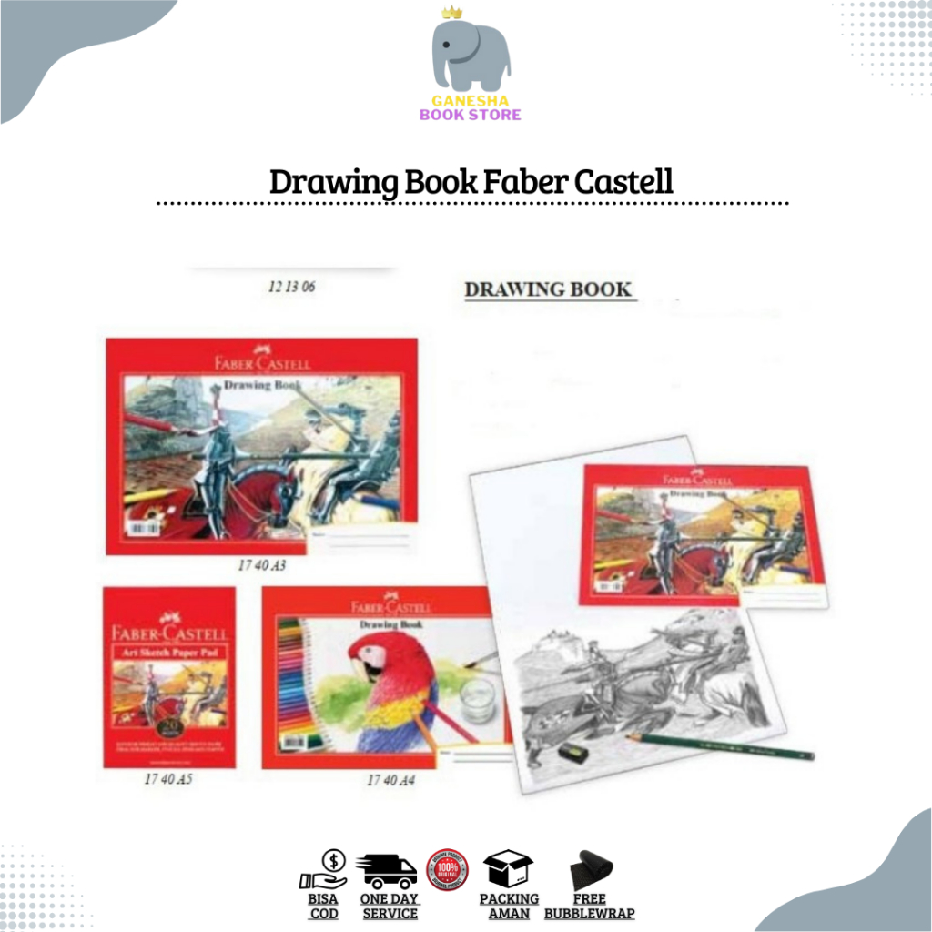 

Drawing Book / Buku Gambar Faber Castell