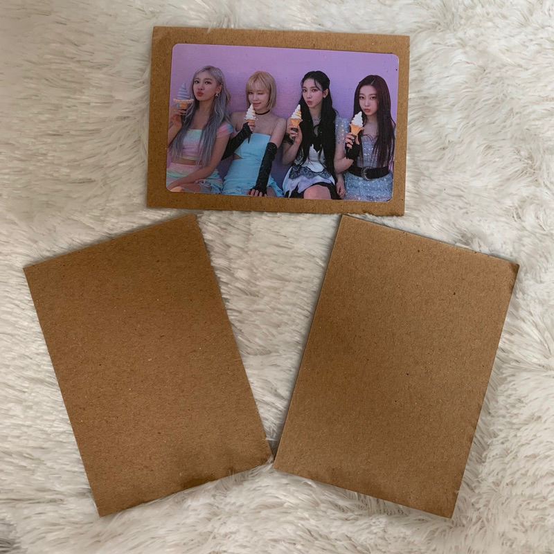 Yellow board photocard 7x10 / karton yellow board