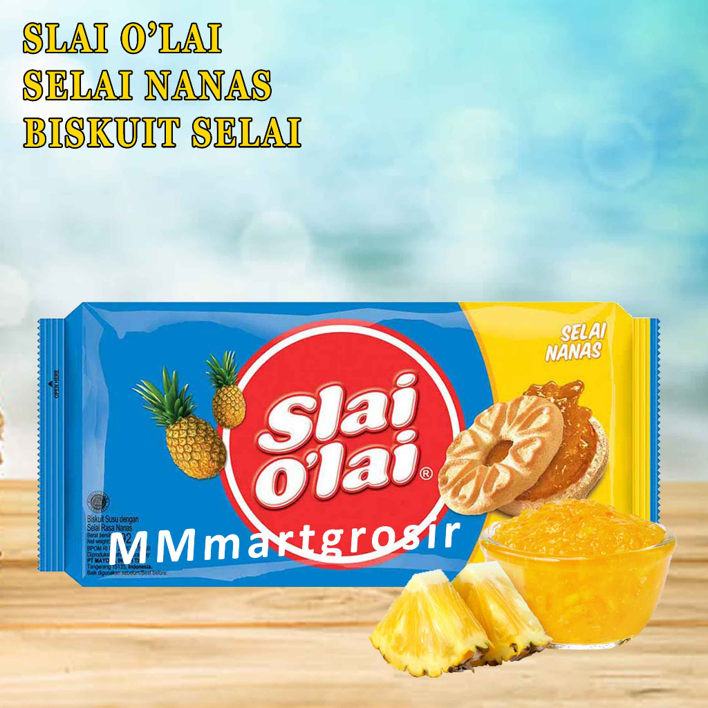 MAYORA BISKUIT/ SELAI NANAS/ SELAI OLAI/ 192gr