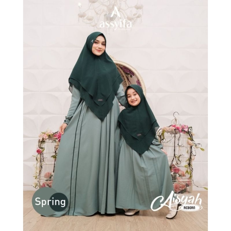 Gamis Aisyah kid by Assyifa Syar'i ( XL, XXL )