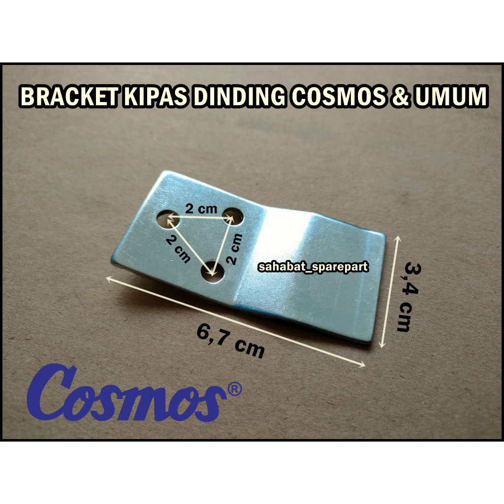 BRACKET PENAHAN DUDUKAN KIPAS DINDING COSMOS