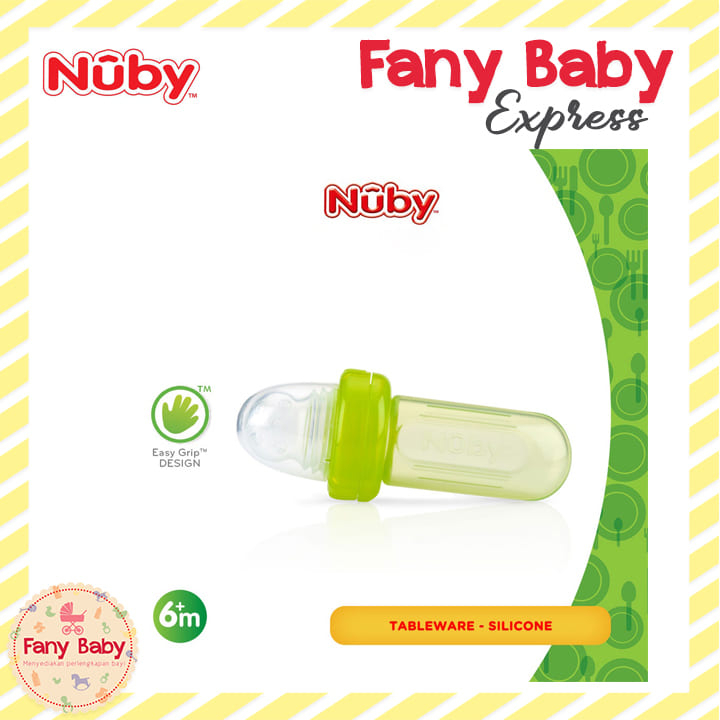 NUBY MINI SQUEEZE FEEDER WITH CASE