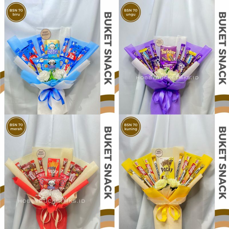 

BUKET SNACK MAKASSAR (hadiah wisuda/birthday/sempro/semhas)