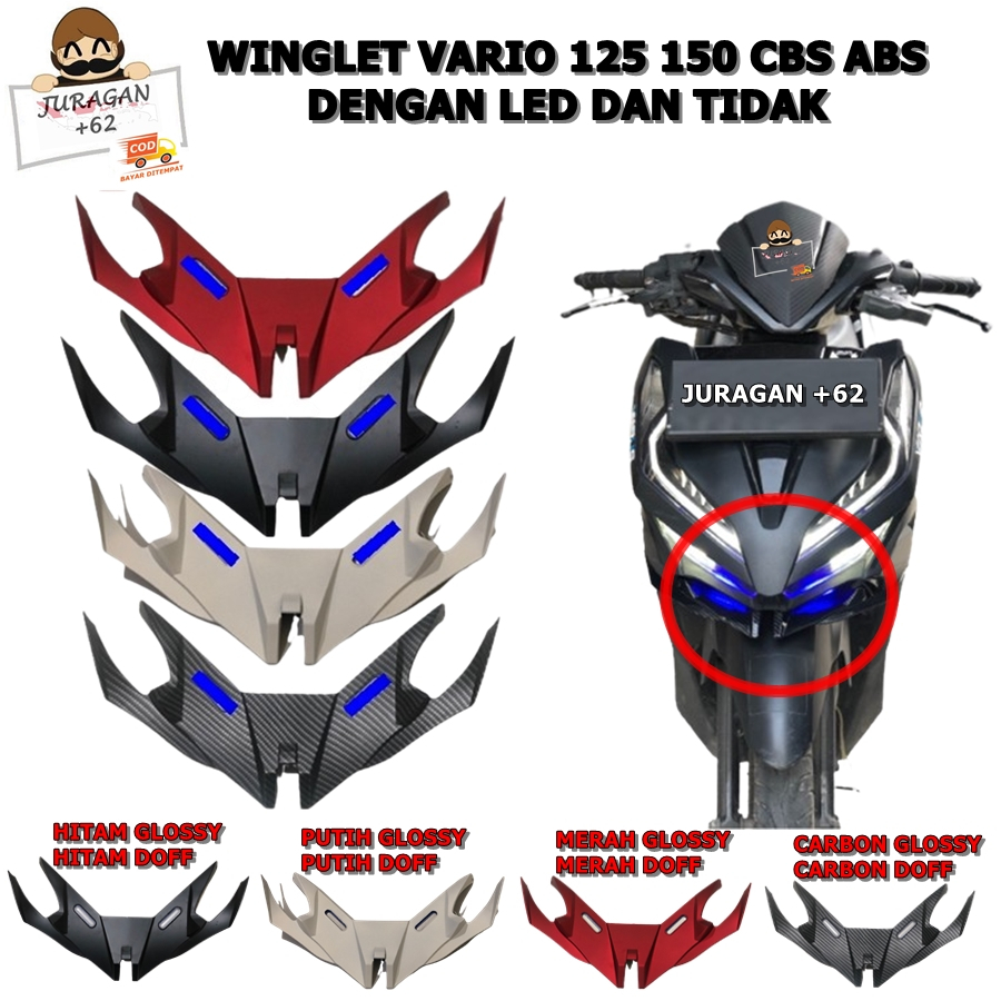 WINGLET VARIO 125 150 ABS CBS OLD WINGLED V125 V150