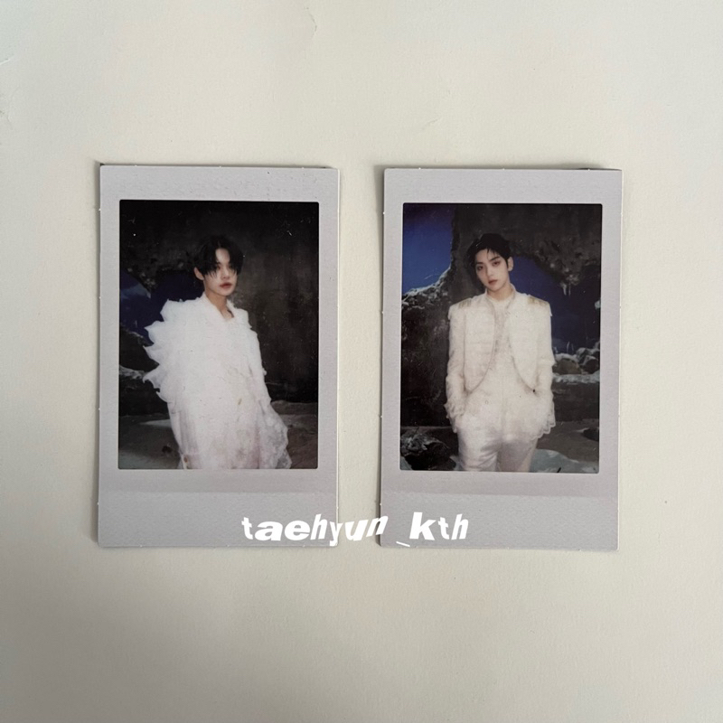 TXT YEONJUN SOOBIN POLAROID PC PHOTOCARD MEMORIES : SECOND STORY DVD DIGITAL CODE 2ND MEMO