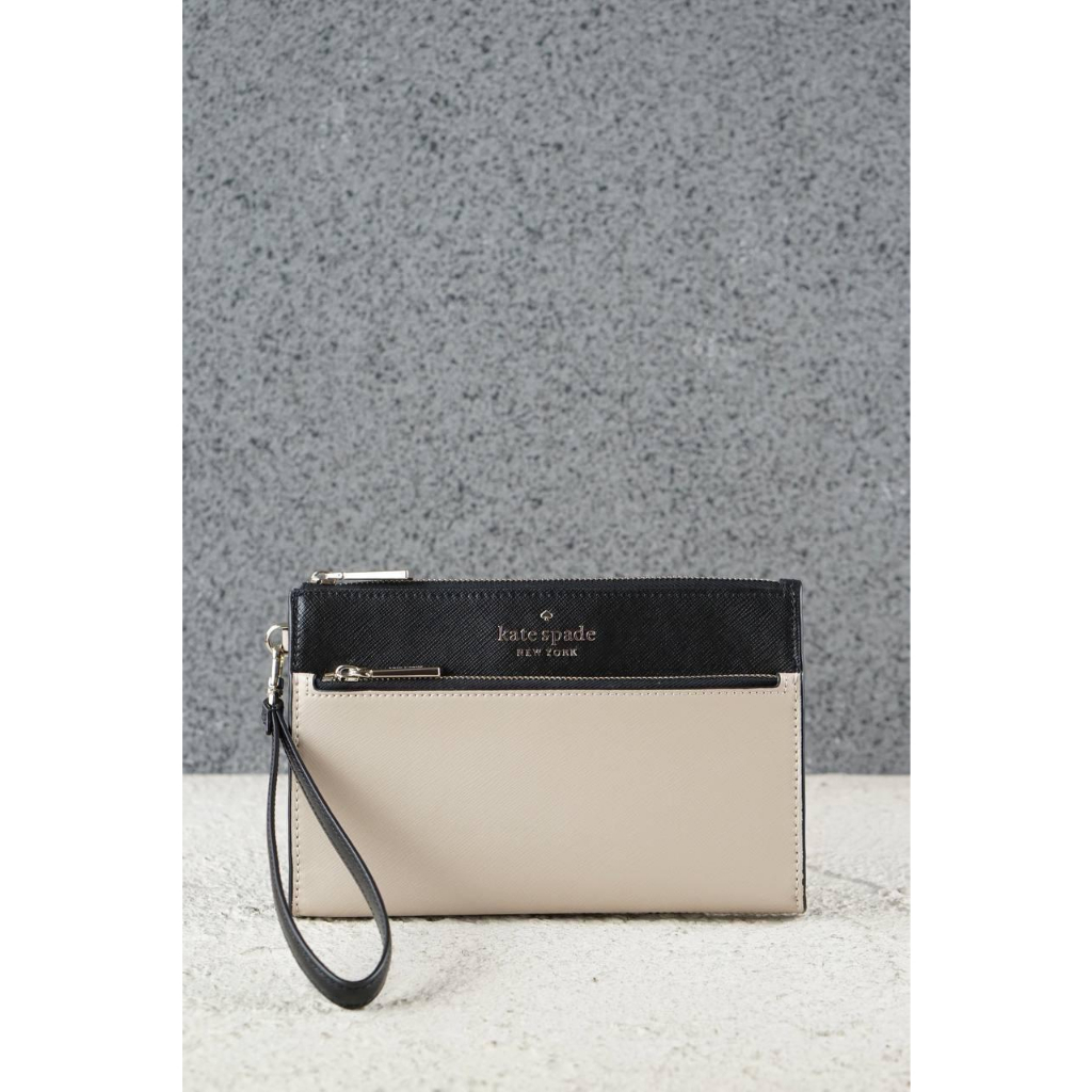 Kate spade staci medium wristlet saffiano leather