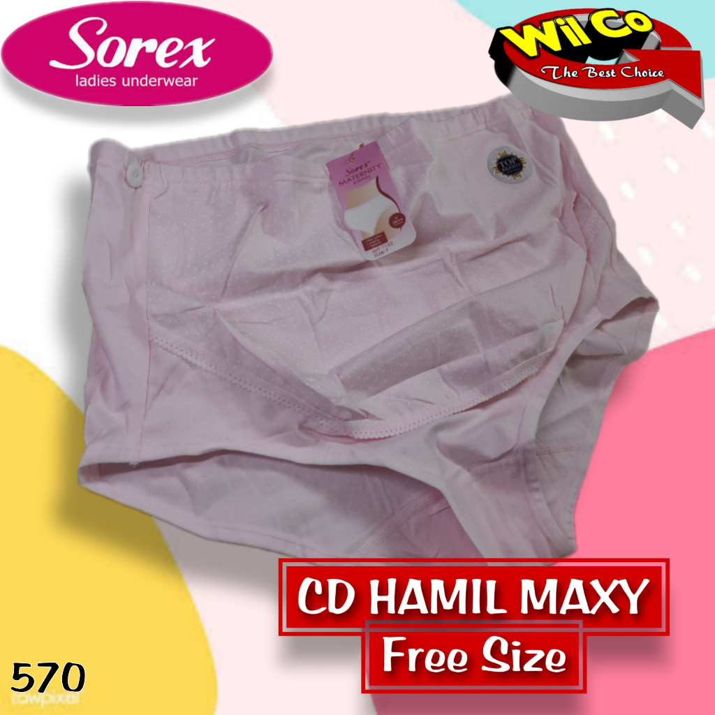 K570 - CELANA DALAM IBU HAMIL SOREX FREE SIZE HARGA PER 1 PCS