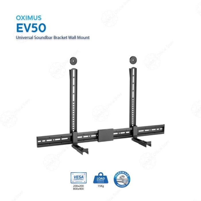 OXIMUS EV50 Universal Soundbar Bracket Wall Vesa Base Holder Premium