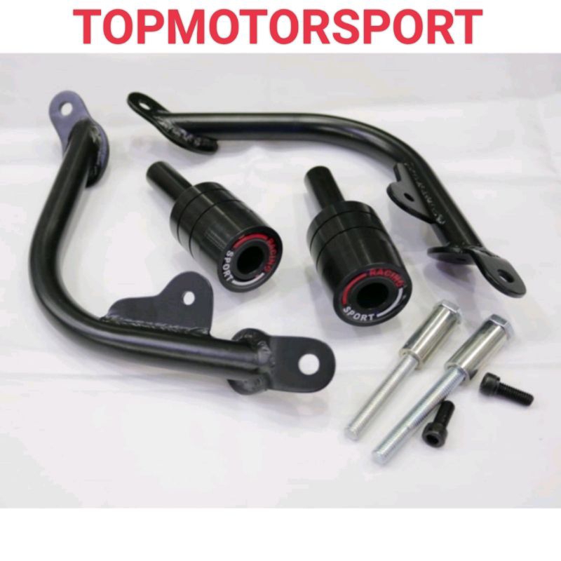 PELINDUNG JALU BODY FRAME SLIDER MOTOR HONDA CBR250RR MODEL AGNA FULL BESI TEBAL