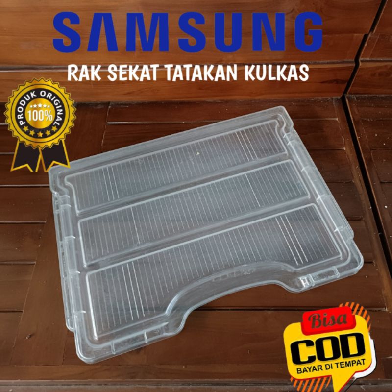 RAK SEKAT RAK TATAKAN RAK TENGAH KULKAS SAMSUNG TYPE KULKAS LAMA ORIGINAL