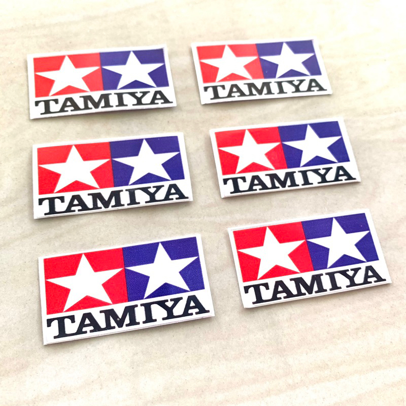 Sticker tamiya Logo Tamiya Mini 4WD Sticker Tamiya 1 Pcs