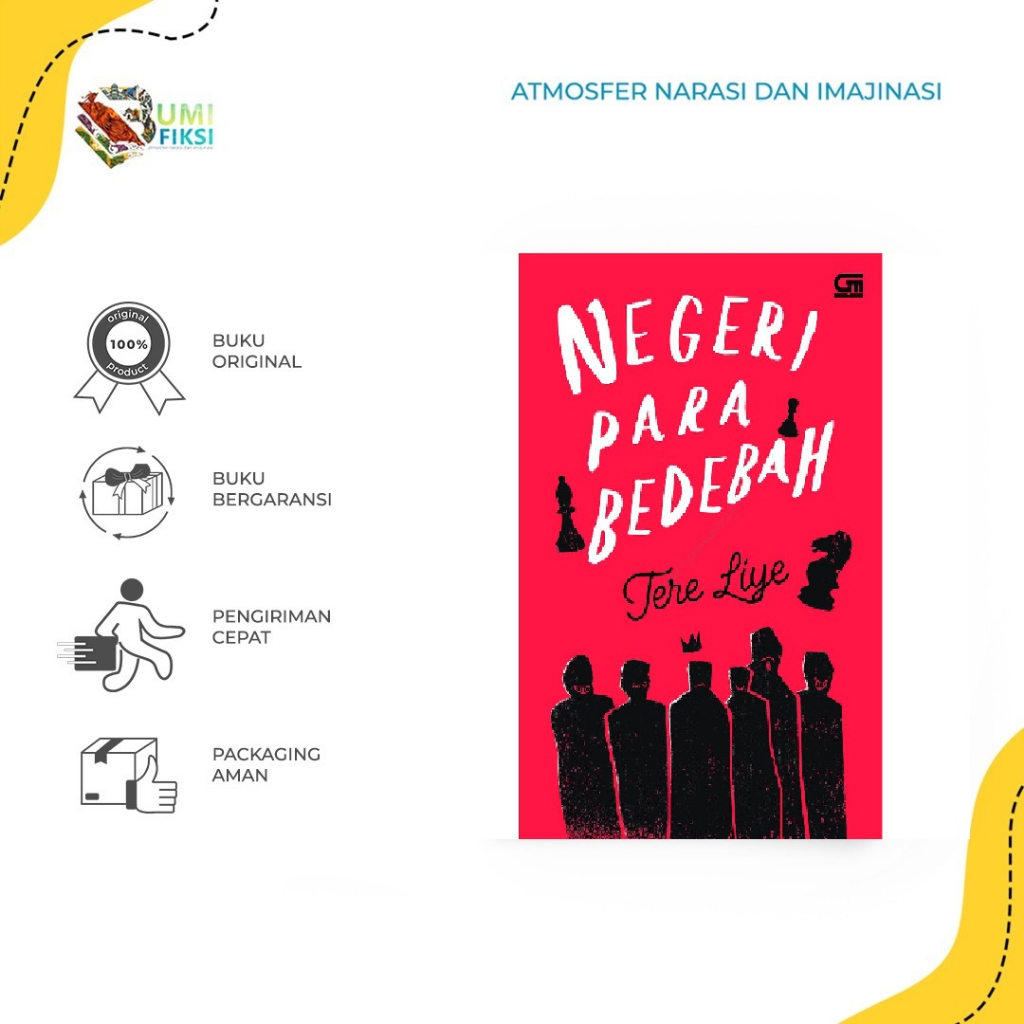 Buku Bacaan NOVEL |  NEGERI PARA BEDEBAH By tereliye  Gramedia Pustaka Utama - BUMIFIKSI