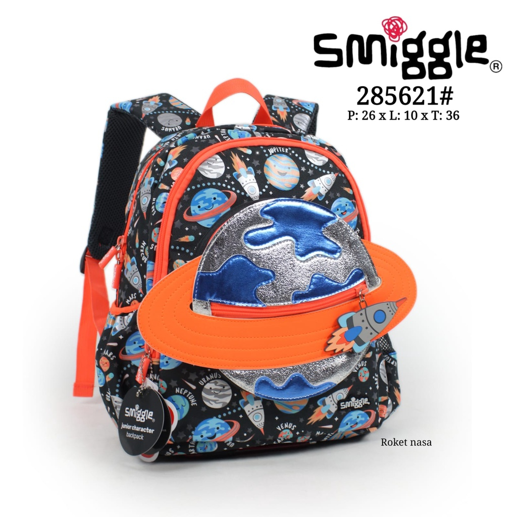 SMIGGLE Ori Go Junior Backpack ukuran medium