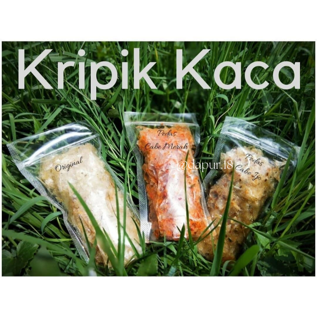 

Keripik kaca pedas daun jeruk dan cabe ijo | kripca viral