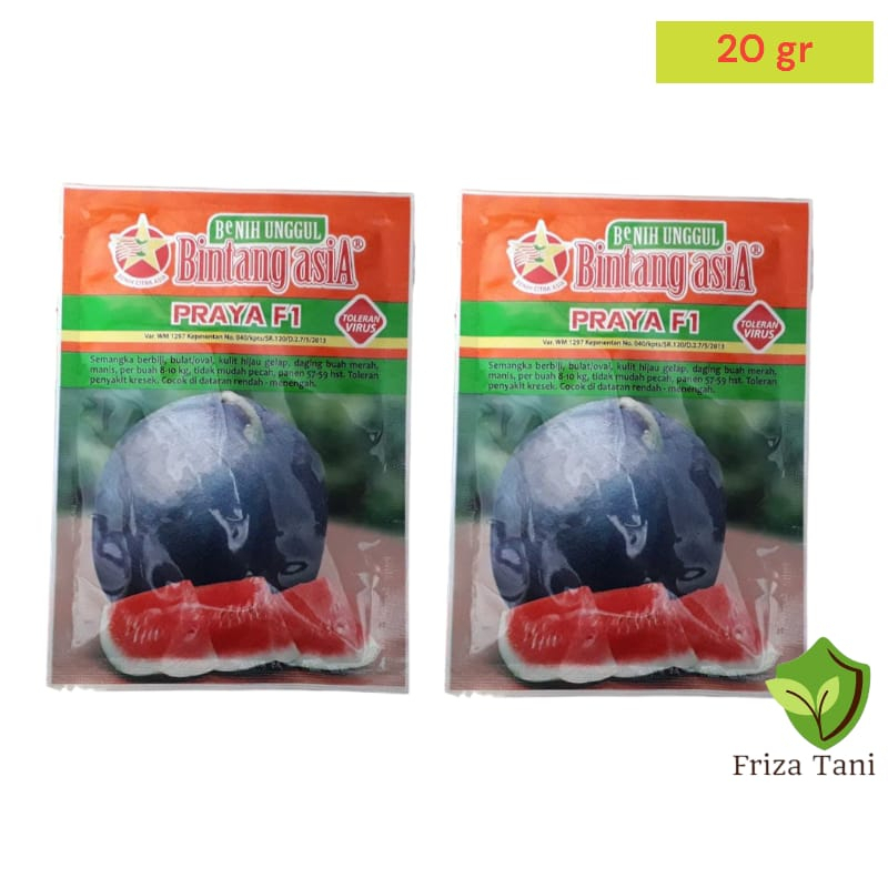 Benih Semangka Merah PRAYA F1 20 Gram - Bintang Asia
