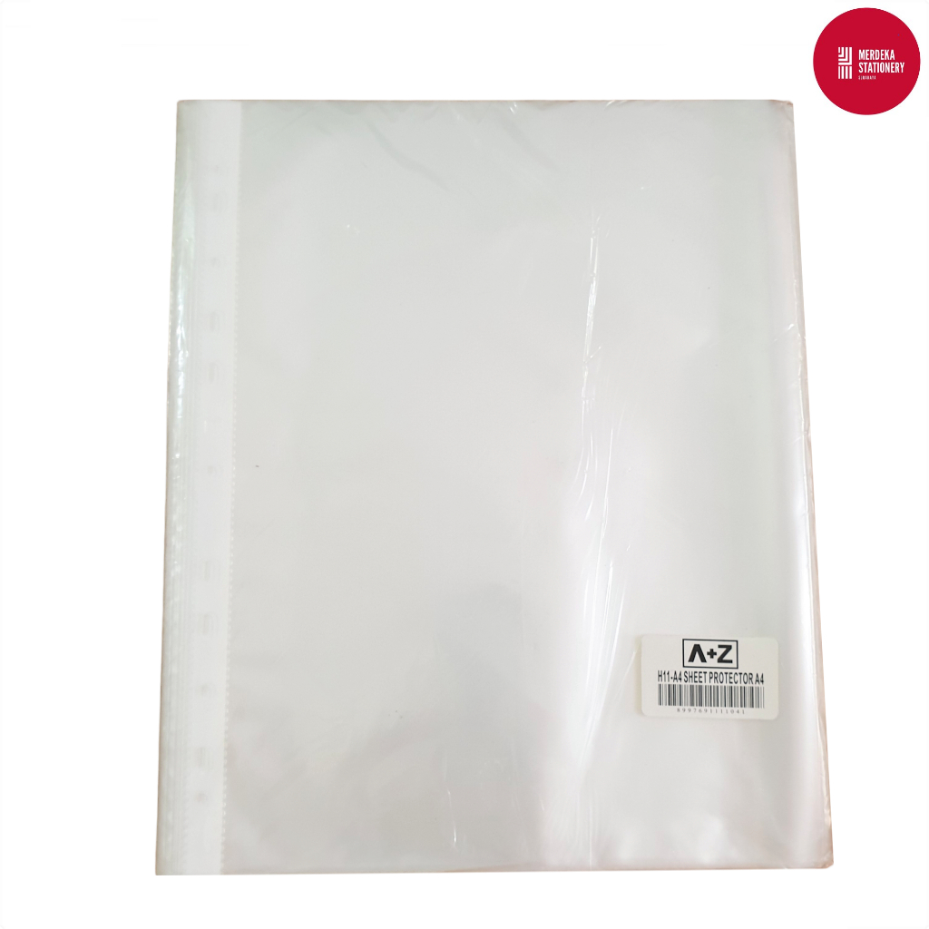 

Clear Sheet Protector A+Z Murah A4 11 holes/lubang File Bag 100 Lembar