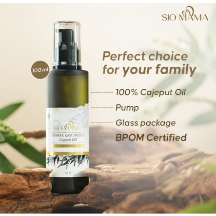 Siomama 10 ml Roll On - Minyak Kayu Putih Premium SIO MAMA Asli Ambon