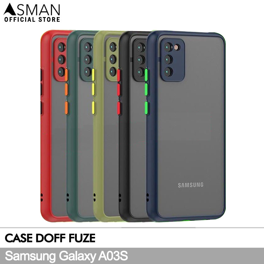 Asman Case Samsung Galaxy A03s Fuze Premium Shield Protector