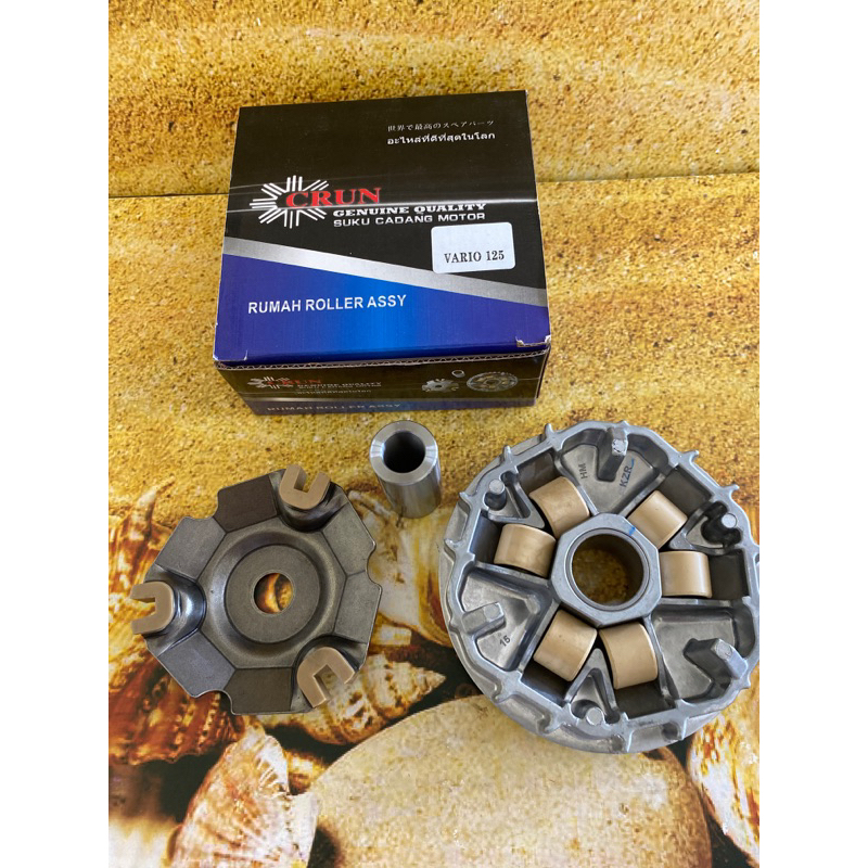 (CRUN) Rumah Roller Assy Vario 125 KZR / Vario 125 Teckno Bolham / Vario 125 Fi Old Led / Asli Hoxeo