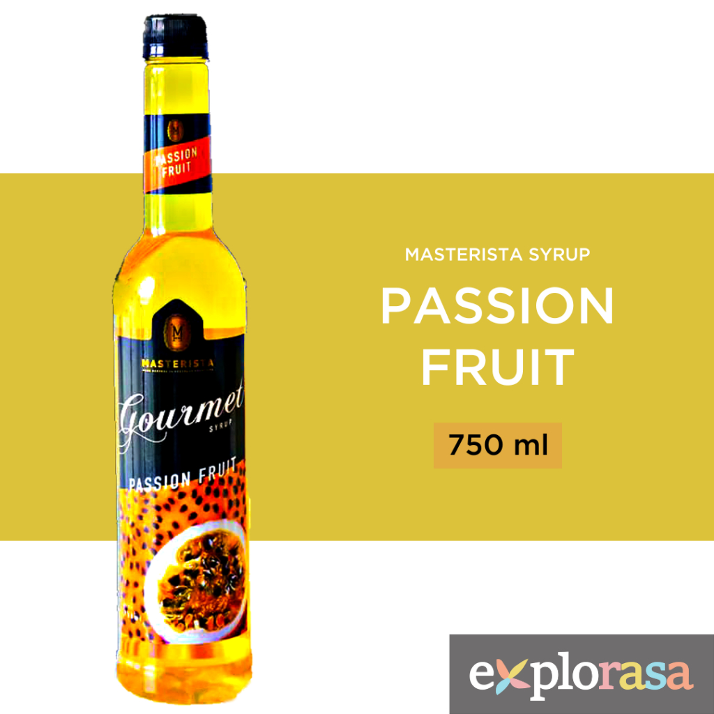 

Sirup/Syrup/Sirop Minuman Masterista - Passion Fruit Syrup