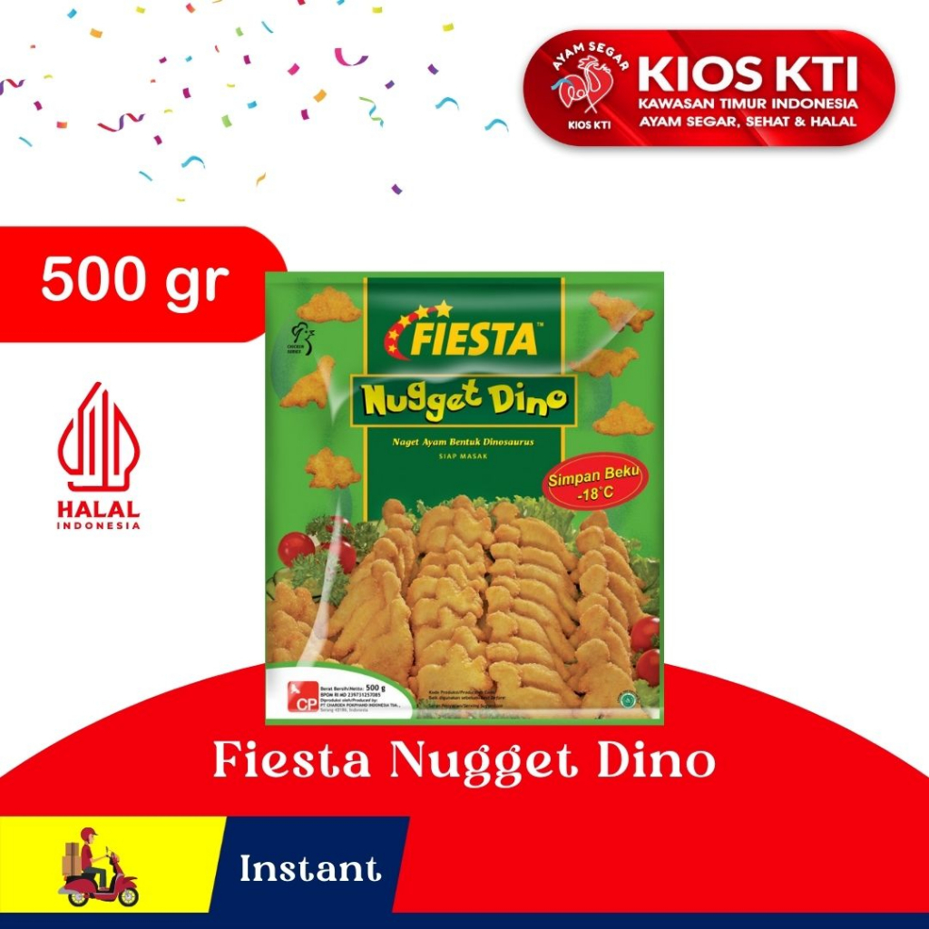 

Fiesta Nugget Dino 500 gr