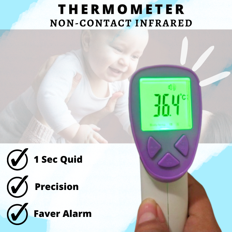 Termometer Tembak Non Contact Dr Gray Thermometer Infrared IT-916