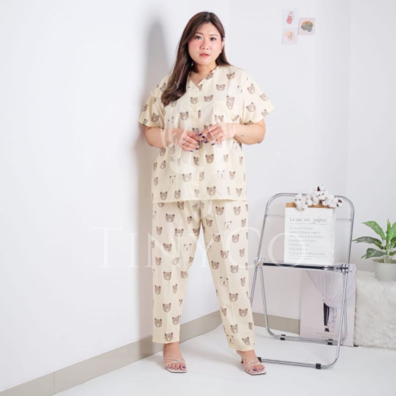 JUMBO PIYAMA|| TS YOGI BEAR CREAM