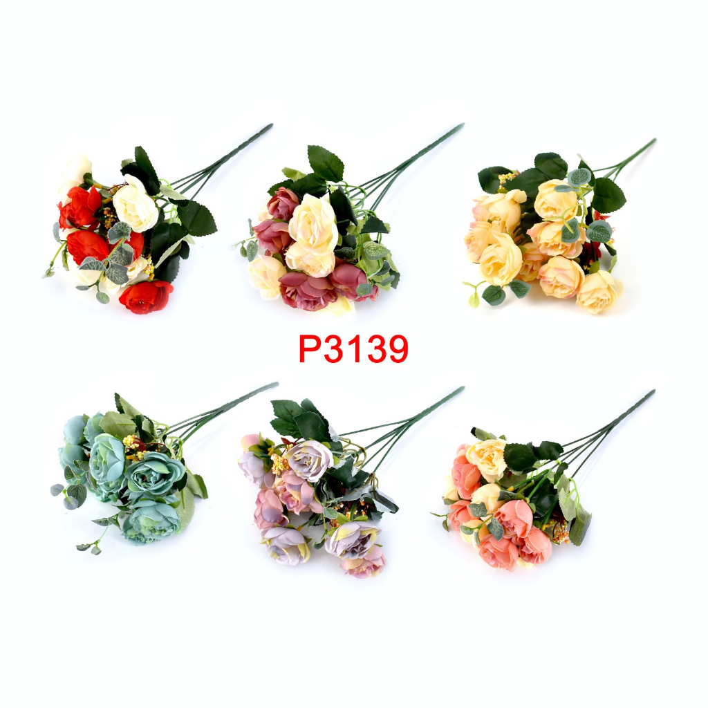 FM P3139  BUNGA  BOUQUET BUNGA HIASAN UNTUK DEKORASI PERNIKAHAN SESERAHAN HANTARA