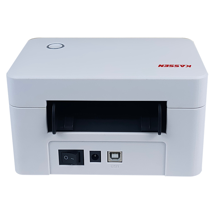 Printer Barcode Thermal Label Resi Kassen DT360 / DT 360 / DT-360 Ukuran A6 80mm Koneksi USB Bluetooth Stiker Pengiriman