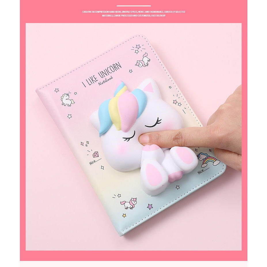 BUKU DIARY FREE SQUISHY PEN 10 WARNA MAGNET LUCU BINDER JOURNAL PLANNER ANAK TRANSPARAN BUKU CATATAN HARIAN ANAK SEKOLAH MOTIF KARTUN LUCU LOOSE LEAF NOTEBOOK MEMO BISA DILEPAS GAYA JEPANG DAN KOREA @banyak