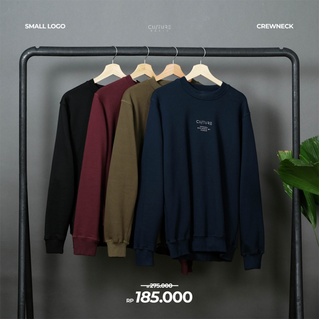 CULTURE BASIC | CREWNECK OG VOL. 1 (SEMUA WARNA)