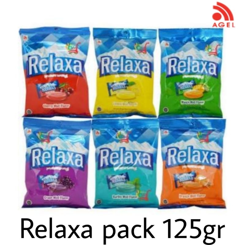 

Relaxa sack 125gr mango/cherry/lemon mint